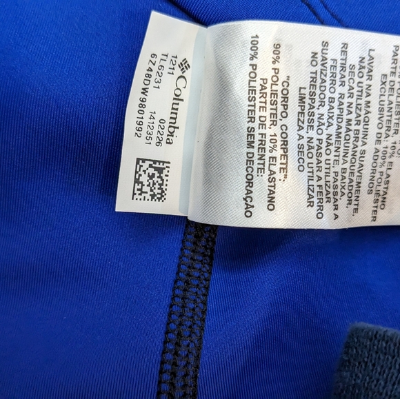 Women's Columbia titanium Omni WIC advanced evaporation long sleeve biking shirt - Picture 13 of 13